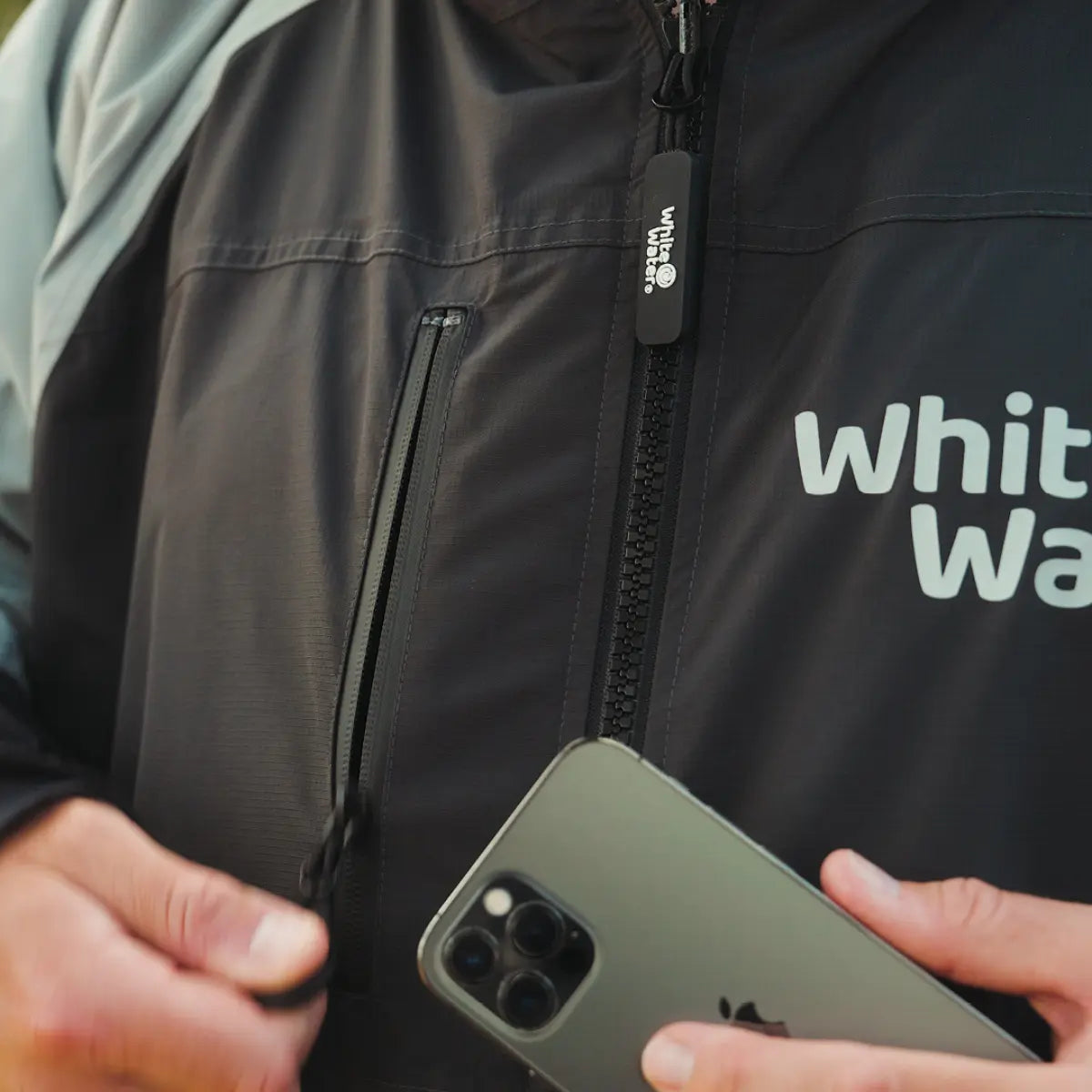 White Water Robe Adult Hard Shell White Water