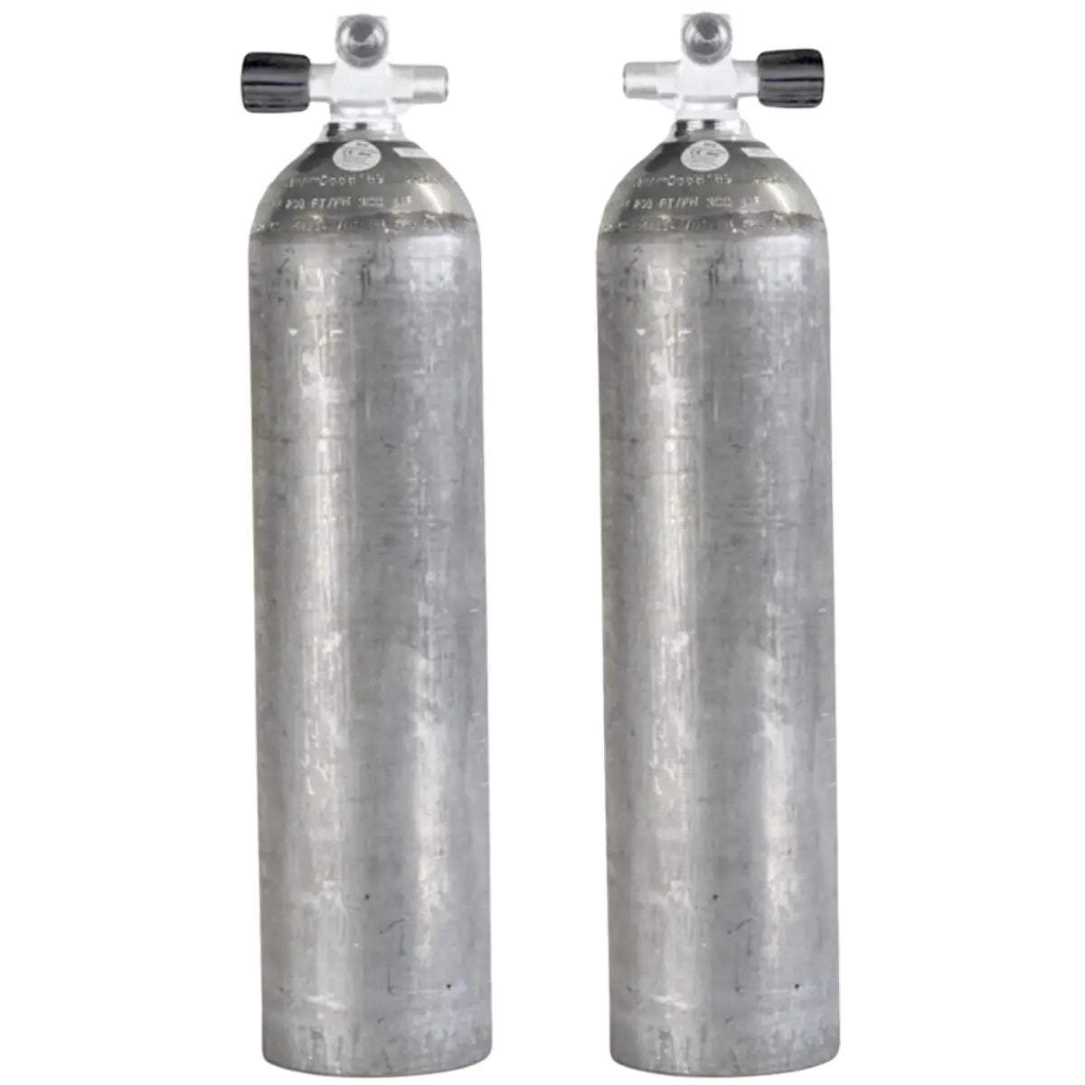 Ali 7 Litre Sidemount Cylinders (2 Pair) - Mes MES