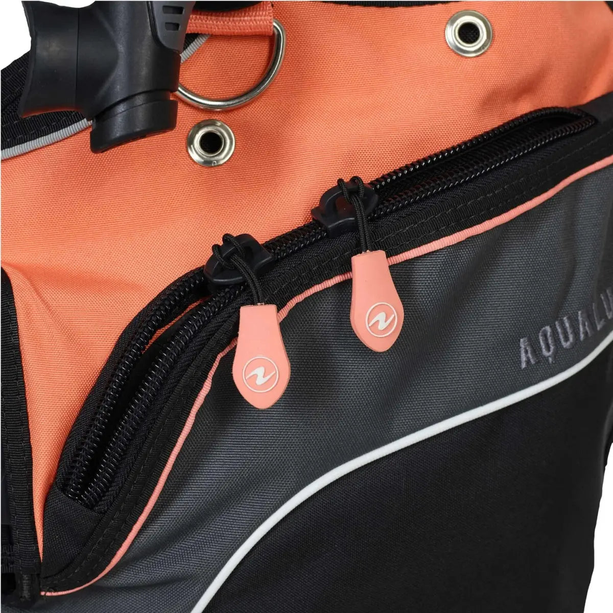 Aqualung Axiom BCD Female Black and Coral Aqualung