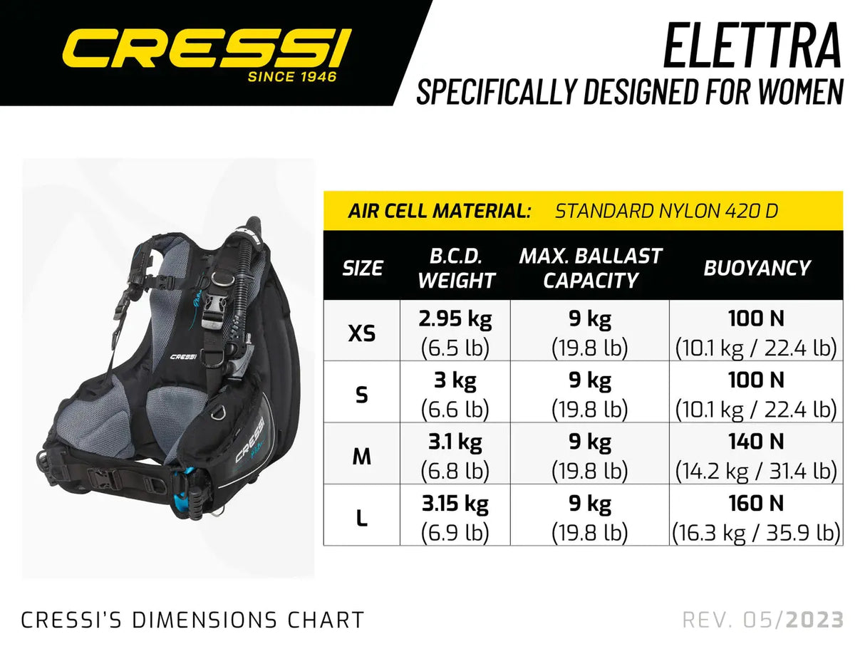 Cressi Elettra BCD Cressi