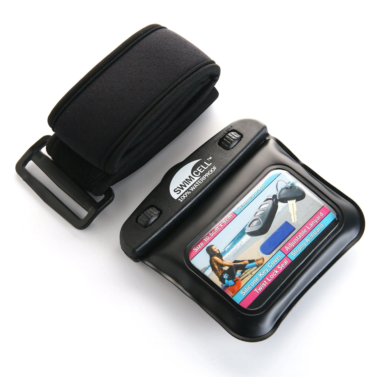Swimcell Waterproof Key Case Armband SwimCell