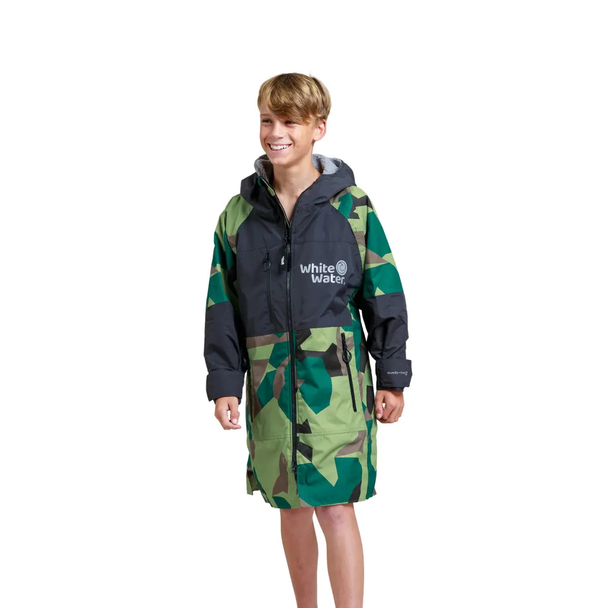 White Water Kids Hard Shell Robe White Water