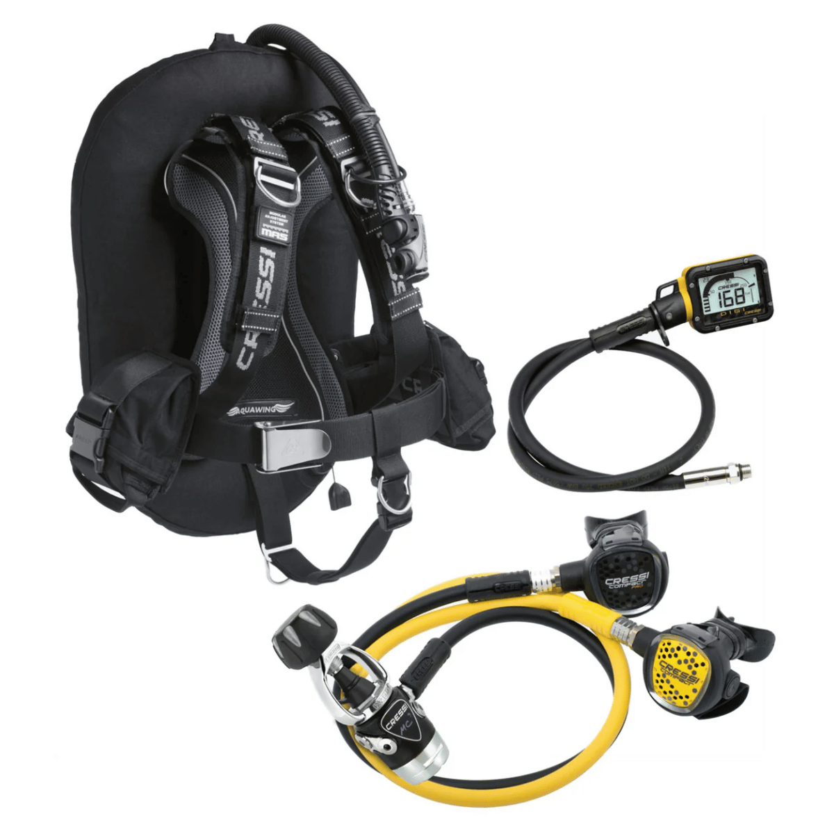 Cressi Aquawing Plus Scuba Set