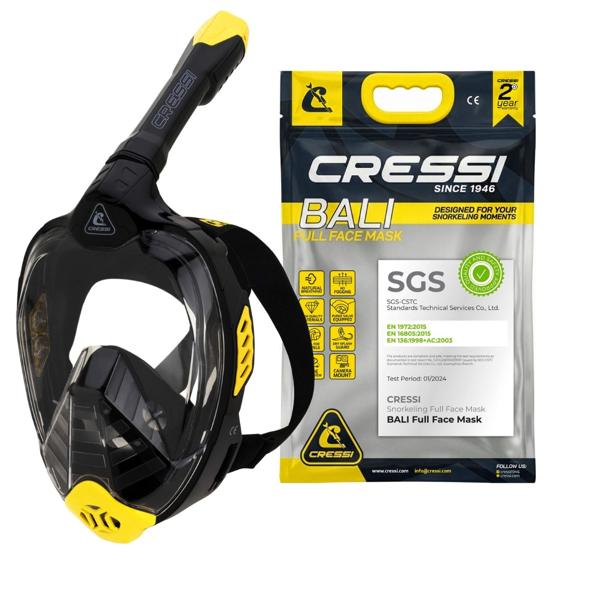 Cressi Bali Full Face Mask