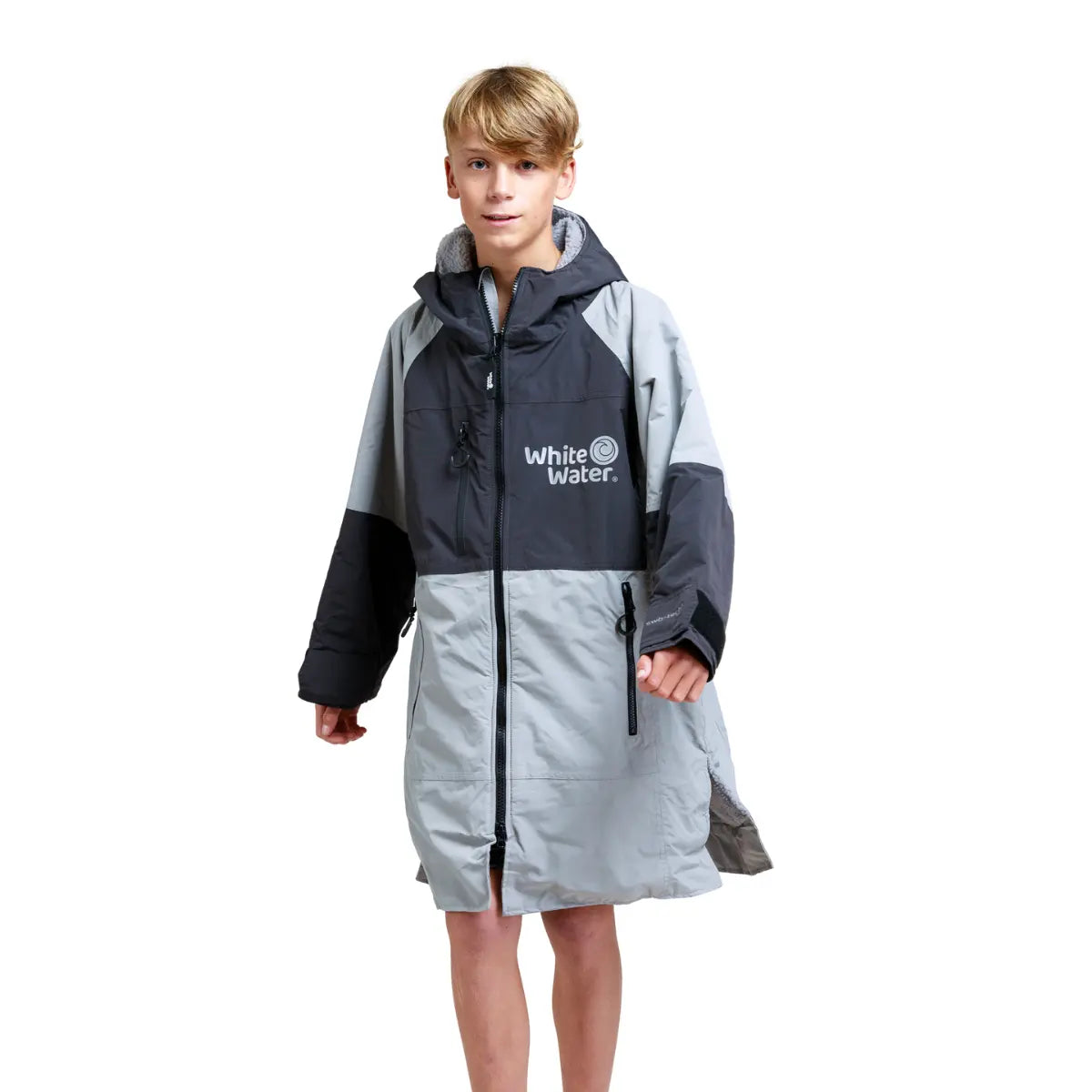 White Water Kids Hard Shell Robe White Water