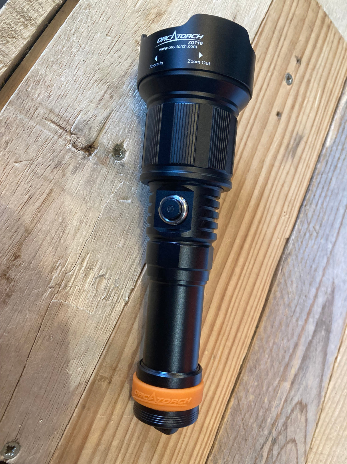 Orcatorch ZD710 MK2 Zoomable Dive Torch