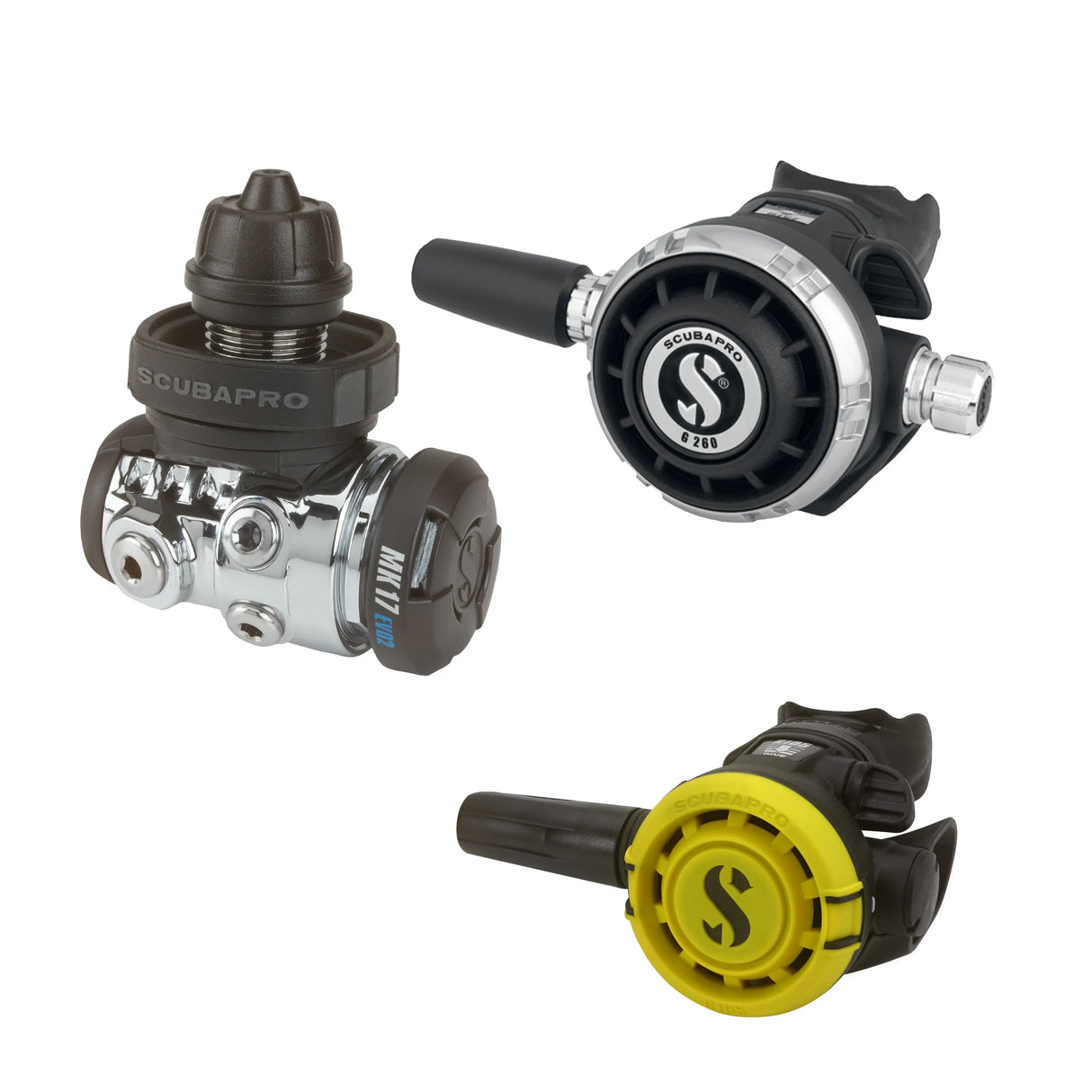MK17 EVO 2 G260 Dive Regulator System Aquanauts