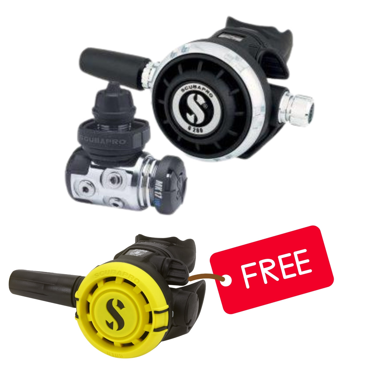 Scubapro MK17 EVO 2 G260 Dive Regulator System With Free R105 Octo