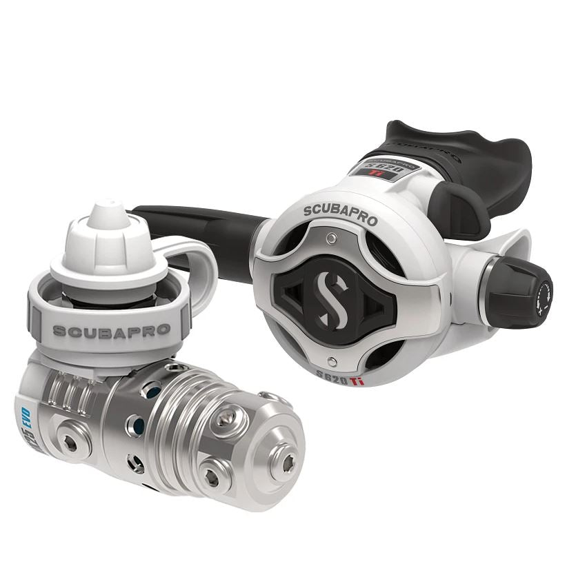 Scubapro Mk25 Evo S620Ti White With Free R105 Octo