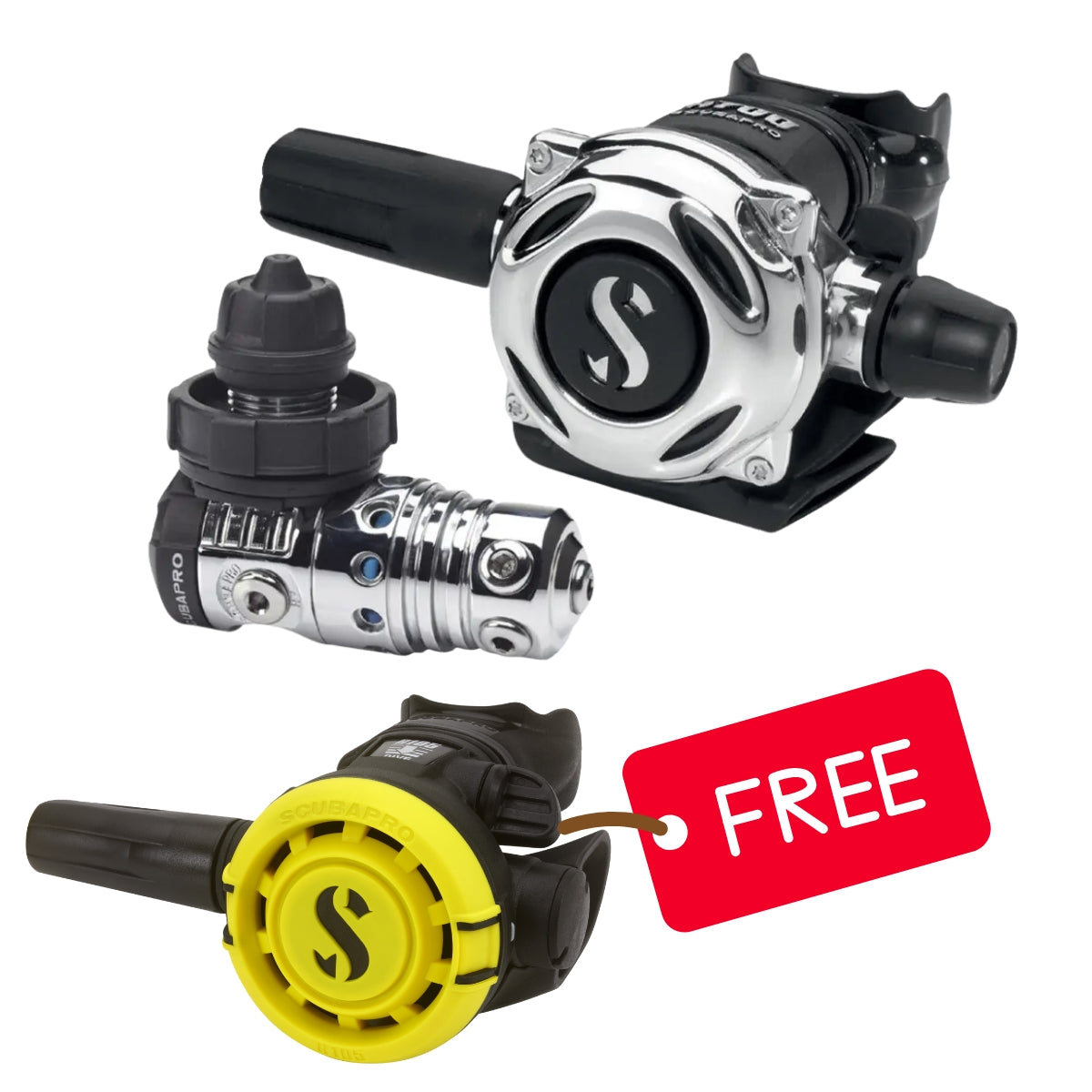Scubapro Mk25 Evo A700 Regulator With Free R105 Octo