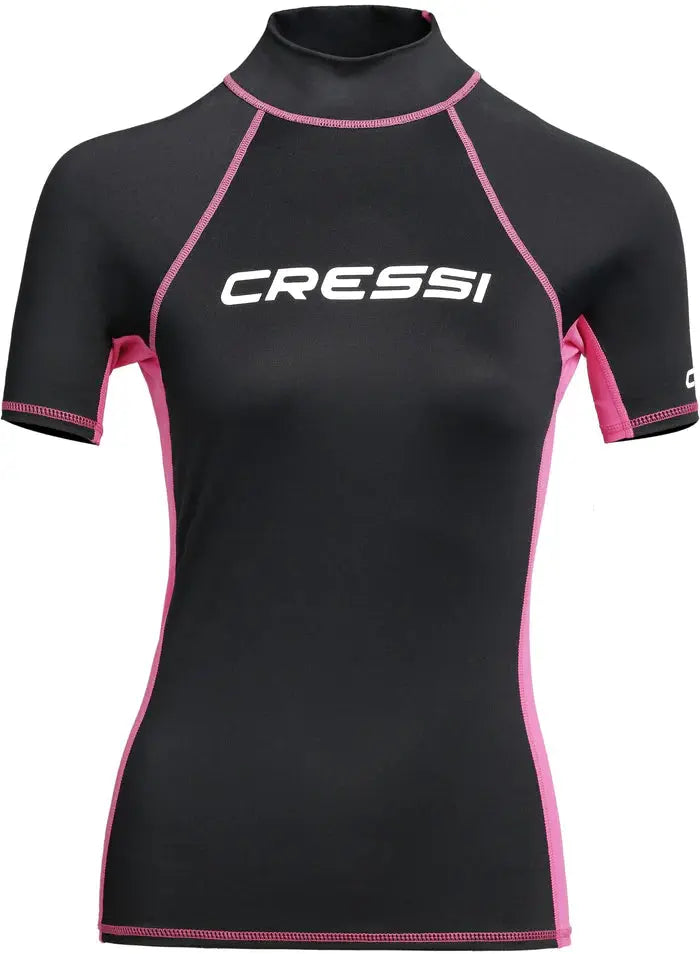 Cressi Short Sleeve Womans Rashgaurd Cressi By The Sea