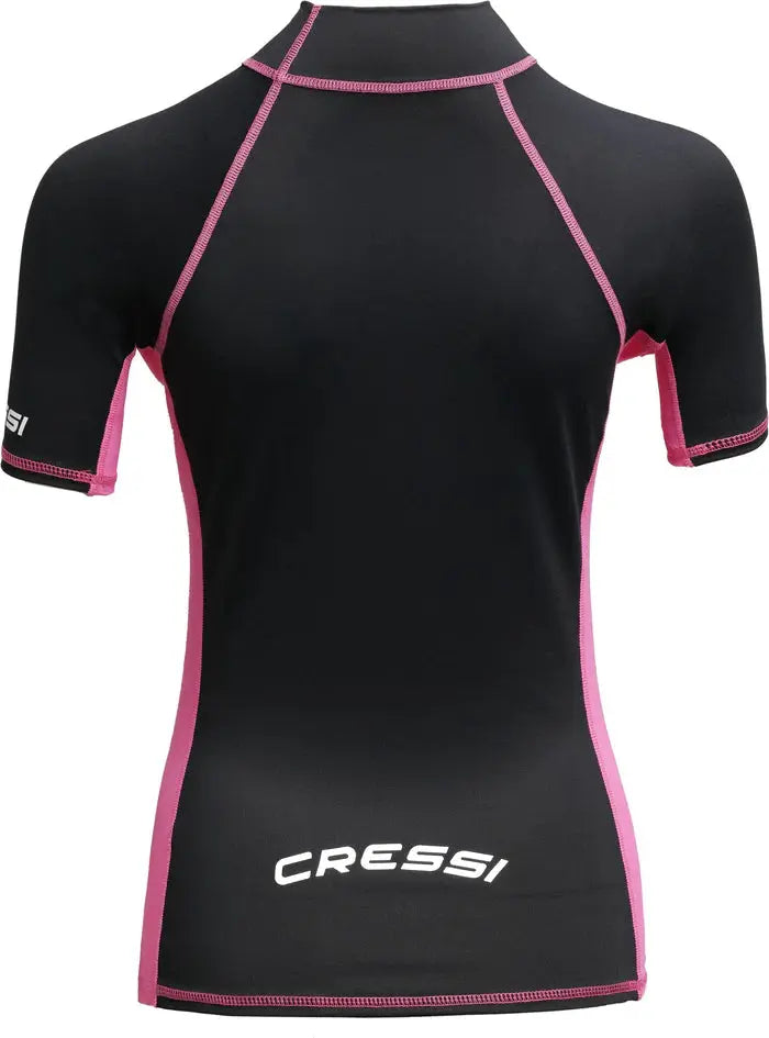 Cressi Short Sleeve Womans Rashgaurd Cressi By The Sea