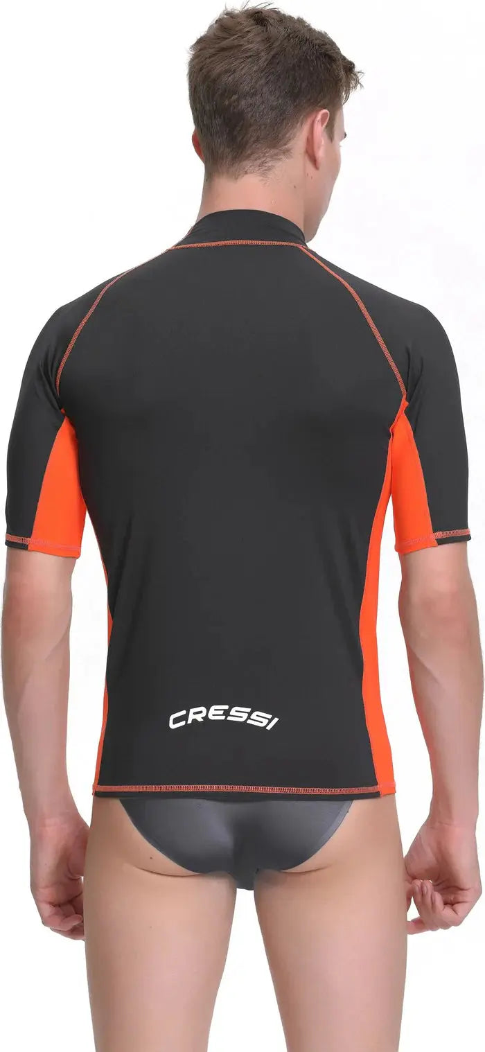 Cressi Short Sleeve Mans Rashgaurd Cressi By The Sea