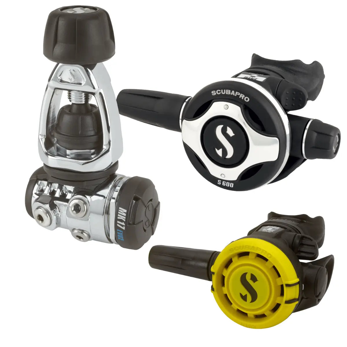 Scubapro MK17 EVO2/S600 Regulator Set Scubapro
