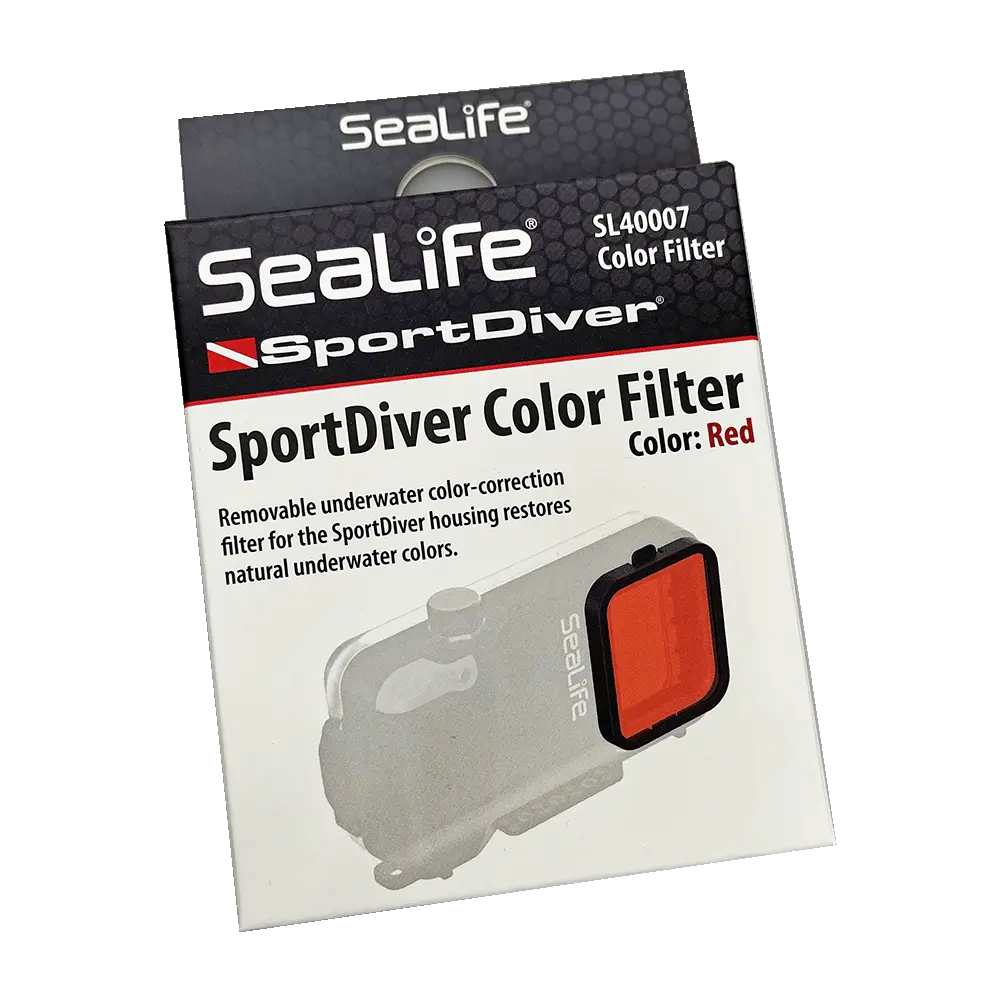 SportDiver Colour Filter, Red Sealife