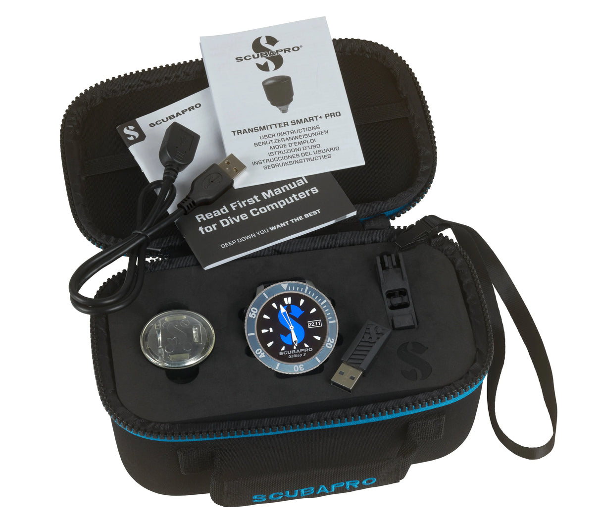 Scubapro Galileo 3 (G3) Watch-Style Dive Computer Scubapro
