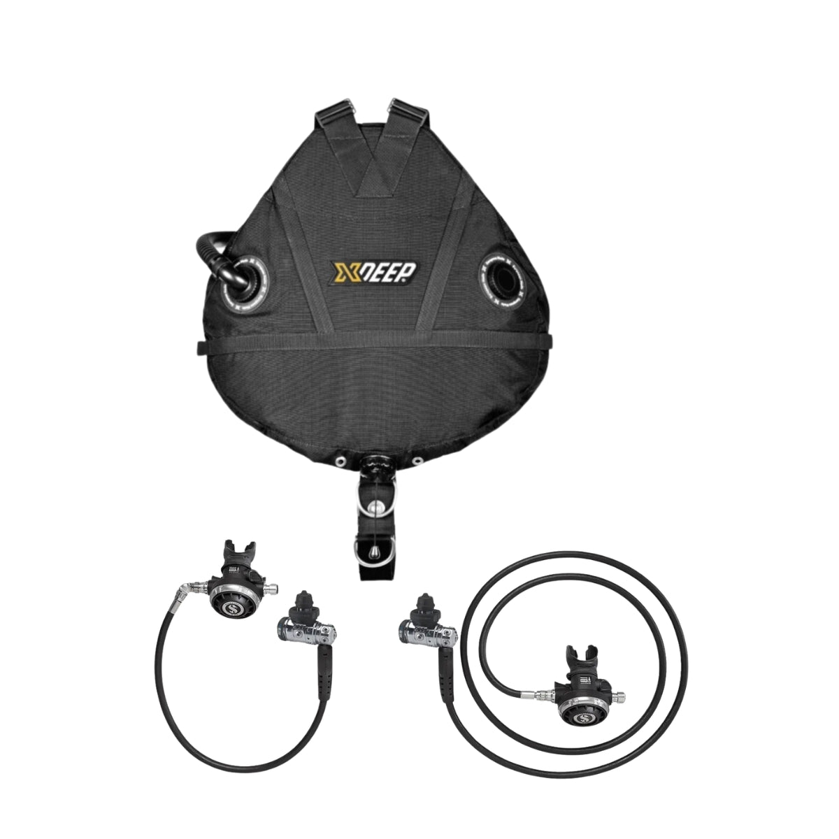 Sidemount Set Rec Std With Scubapro Regs