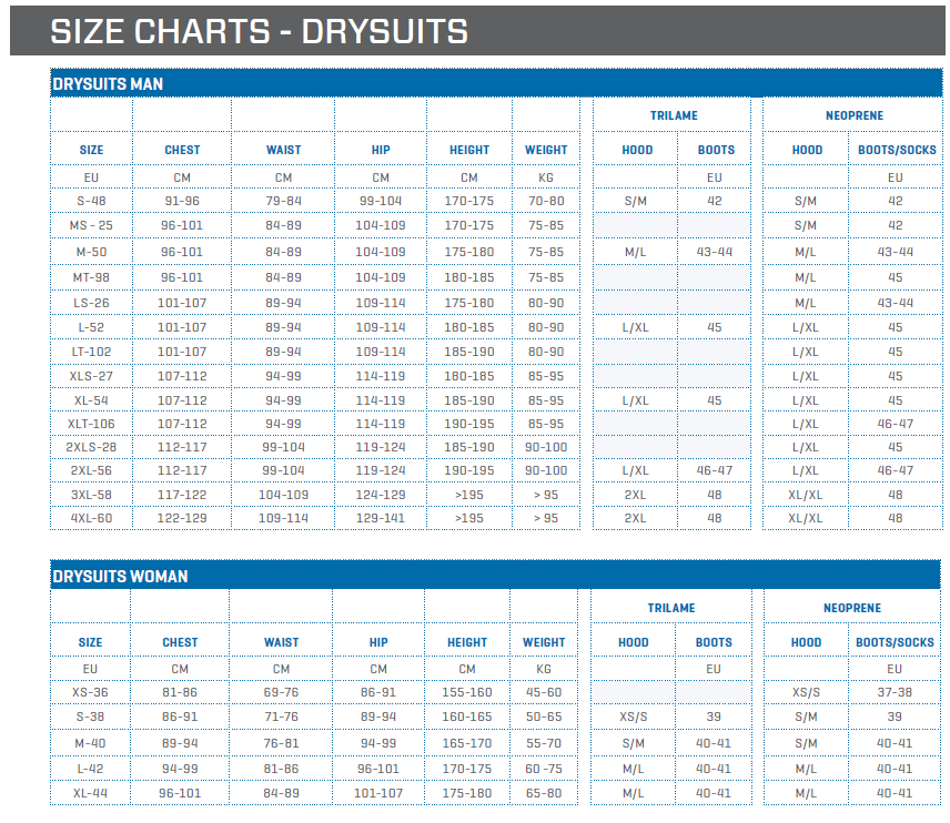 Scubapro Womens Evertec Dry Breathable Drysuit