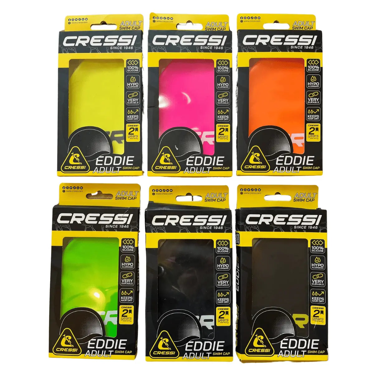 Cressi Eddie Swim Cap Adult Cressi By The Sea