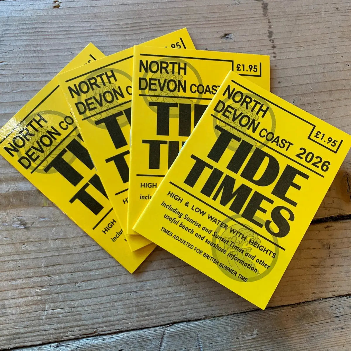 Tide Times Booklet 2026 Hinchcliffe