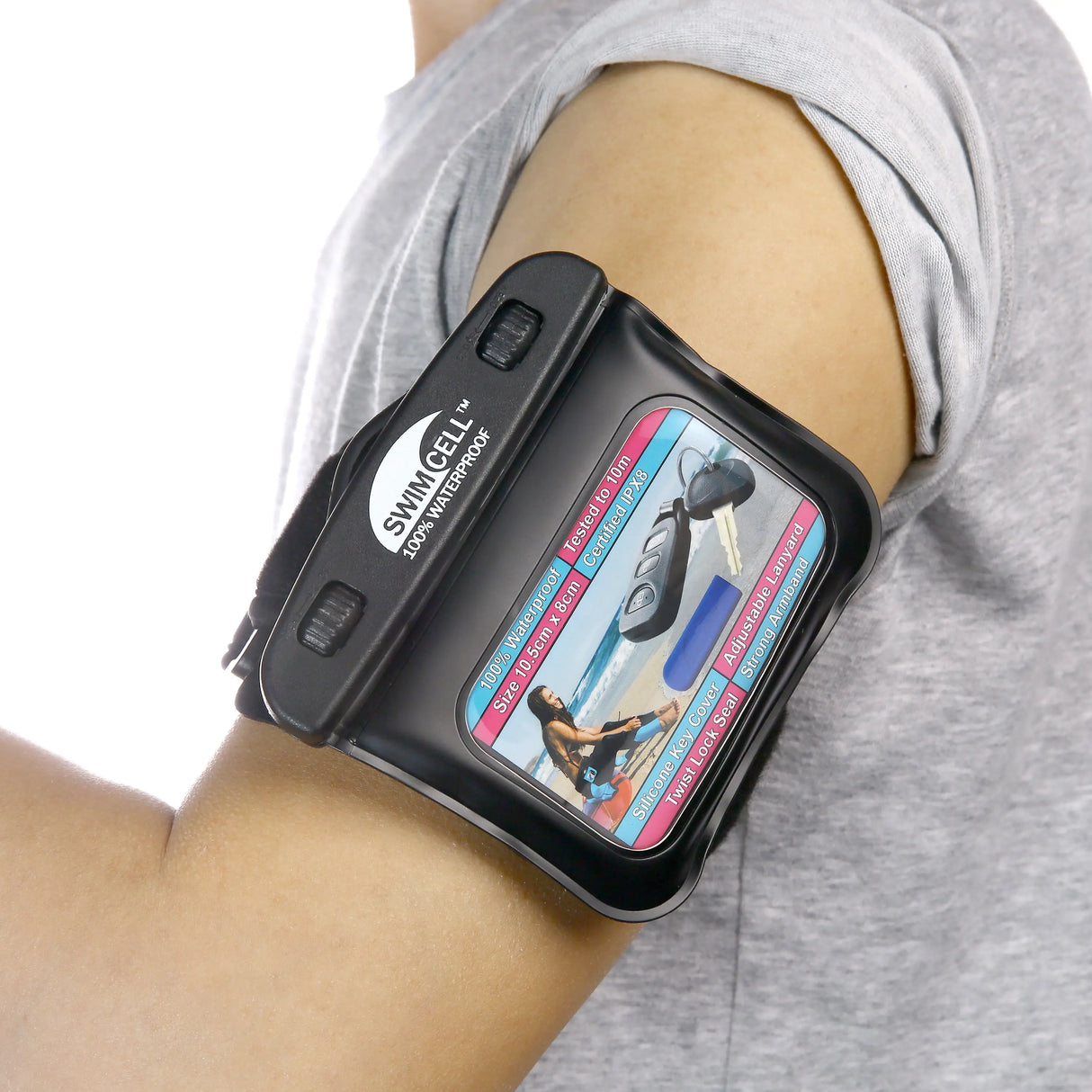 Swimcell Waterproof Key Case Armband SwimCell
