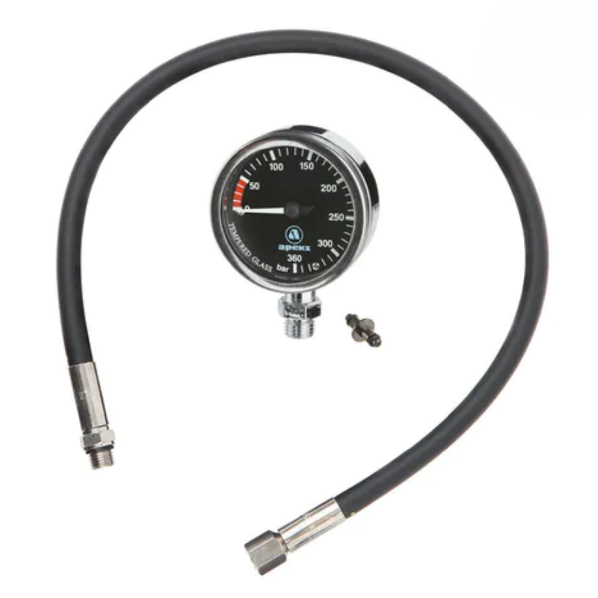 Apeks Tek Gauge SPG & 26" Hp Hose