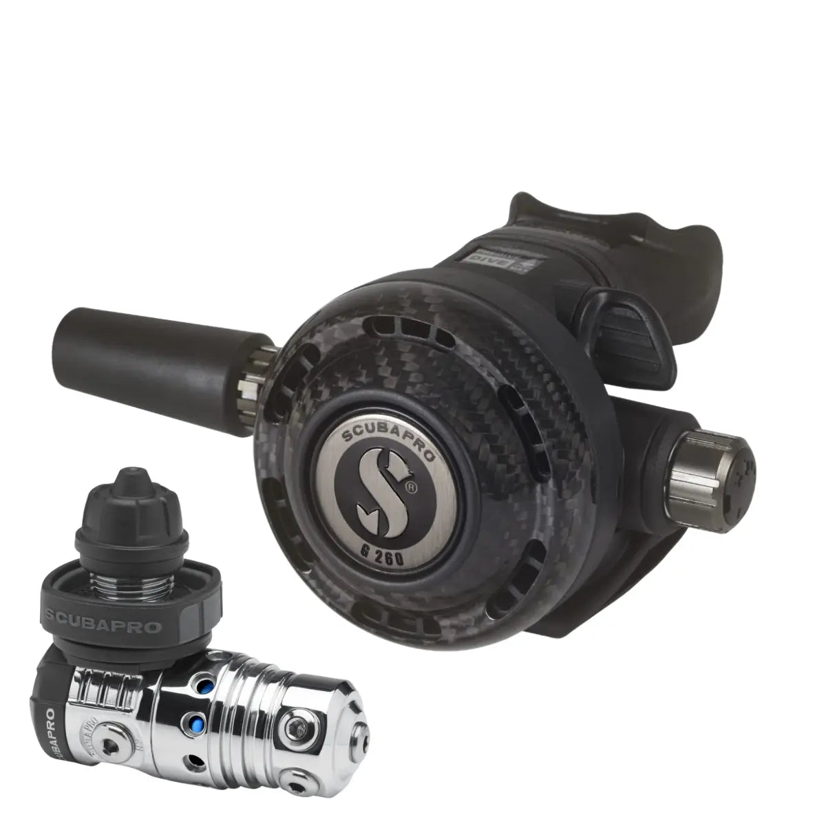 Mk25 Evo Black Tech G260 Carbon Fiber Regulator Set Scubapro