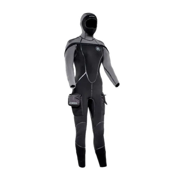 Apeks Thermiq Adv. Jumpsuit 8/7mm Women Black Grey Apeks