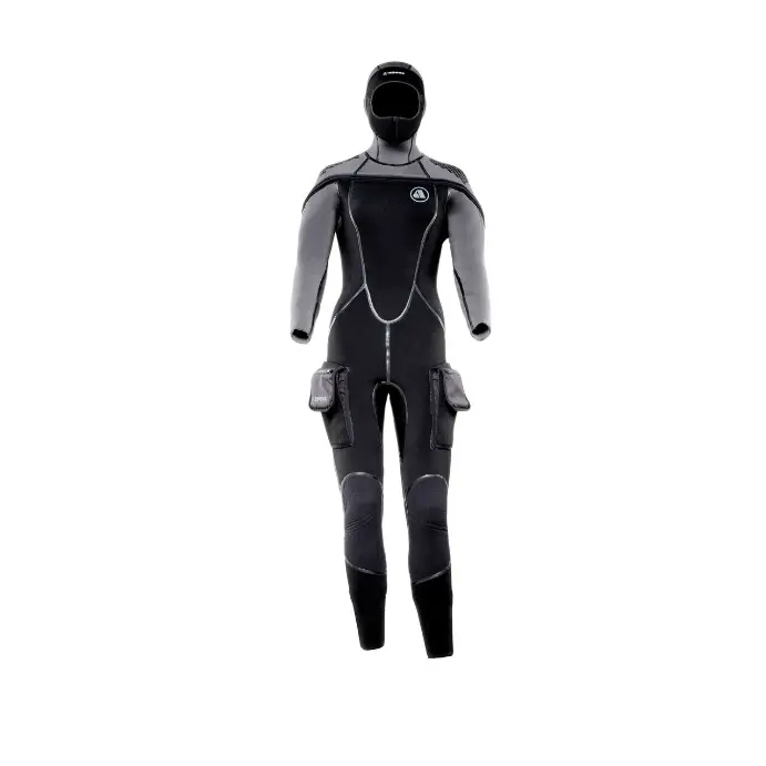 Apeks Thermiq Adv. Jumpsuit 8/7mm Women Black Grey Apeks