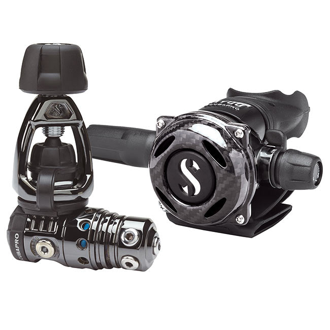 SCUBAPRO MK25 EVO / A700 CARBON BLACK TECH REG