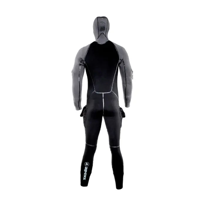 Apeks Thermiq Adv. Jumpsuit 8/7mm Mens Black Grey Apeks