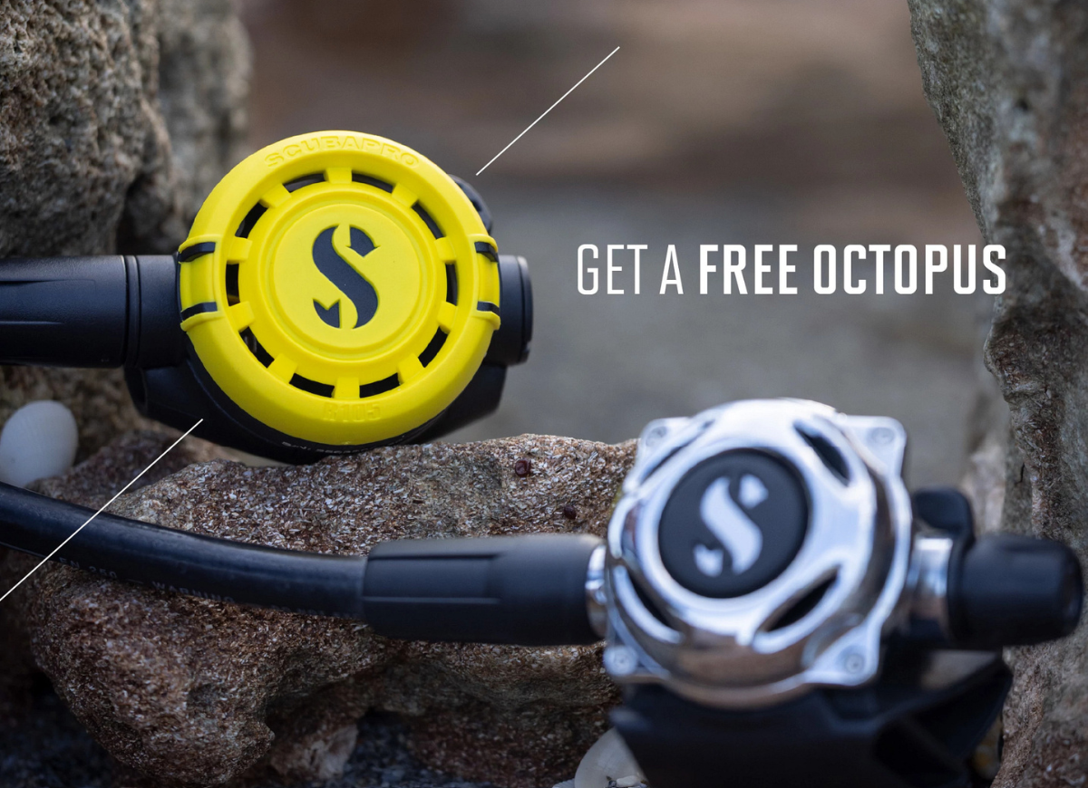FREE Scubapro R105 Octopus Deal - Limited Time Offer