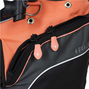 Aqualung Axiom BCD Female Black and Coral