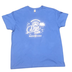Aqualung Dive Team Blue T-Shirt Aquanauts