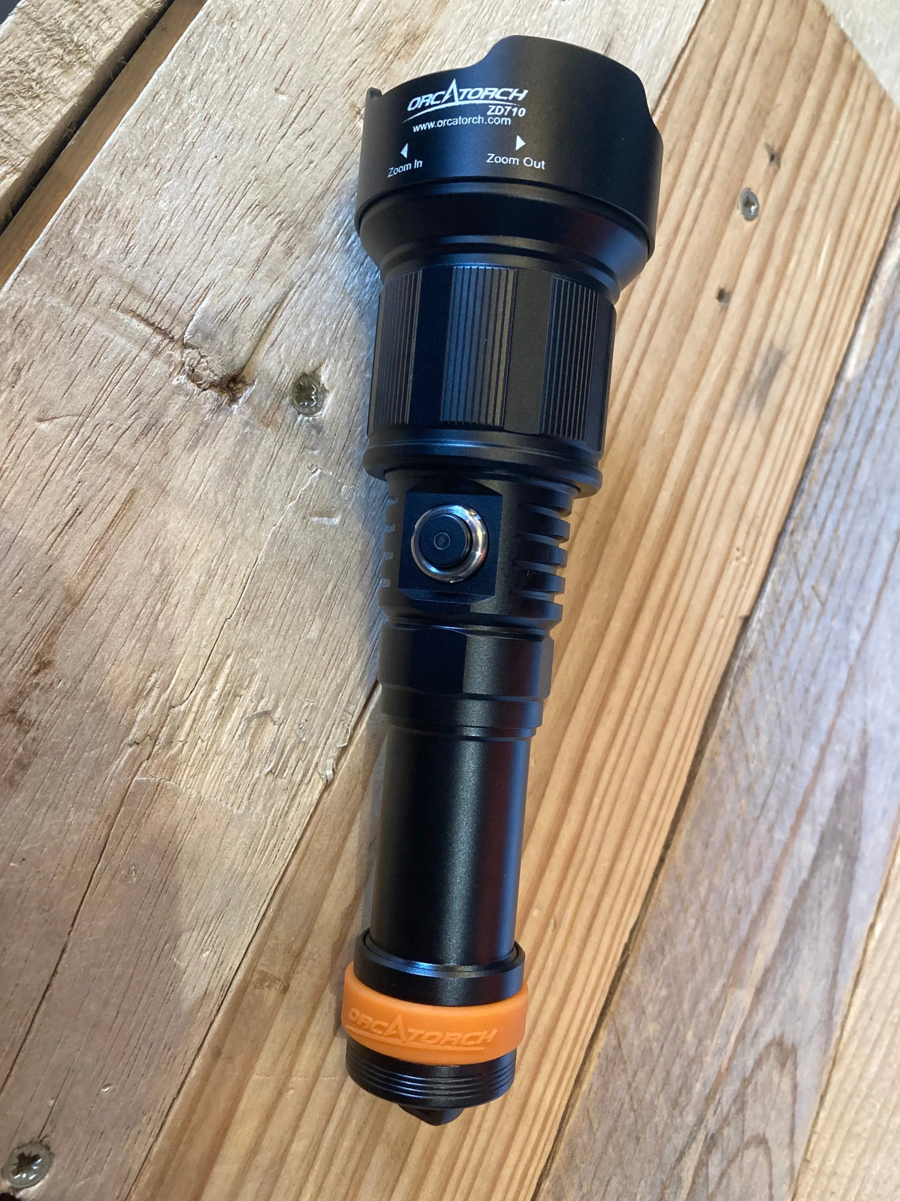 Orcatorch ZD710 MK2 Zoomable Dive Torch - Aquanauts