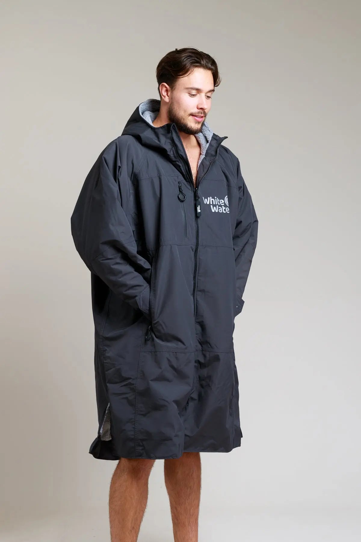 White Water Robe Adult Hard Shell - Aquanauts