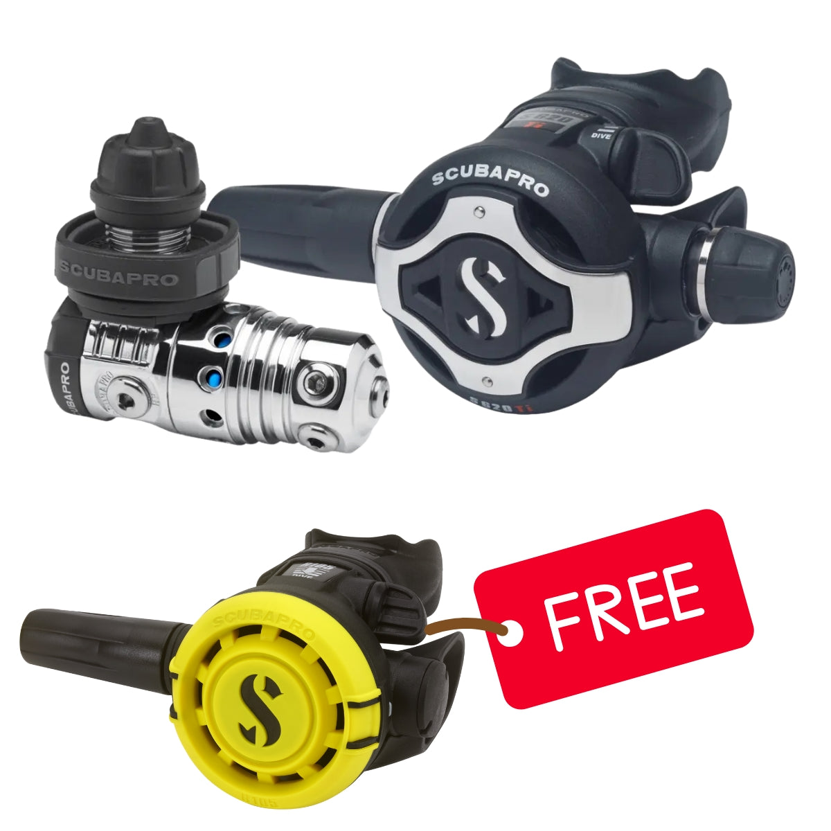 Scubapro Mk25 Evo S620Ti With Free R105 Octo