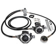 Apeks Mtx-Rc Single Cylinder Long Hose Set, Stage 4, Reg Bag Included Apeks