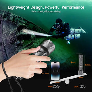 OrcaTorch Orca7 Dive Torch